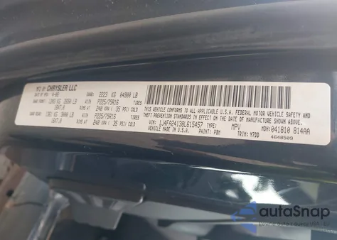 2008 Jeep Wrangler X из США, поврежденный, VIN 1J4FA24138L615457